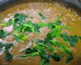 ホウレン草とチキンカレー　トマトソース作り方7写真