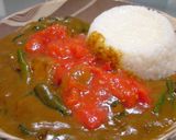 ホウレン草とチキンカレー　トマトソース作り方9写真