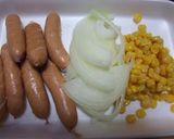 タジン鍋で☆キャベツとウインナの蒸し煮☆作り方2写真