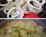 海老とイカのピリ辛にんにく塩だれパスタ。作り方10写真
