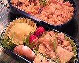本格風☆キムチと牛ごぼうの炊き込みご飯作り方7写真