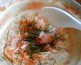 豆乳×余ったそばつゆ=おじや？雑炊？作り方5写真