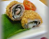 揚げない！豚肉の大葉チーズロールフライ作り方6写真