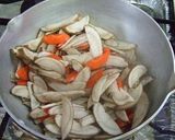 鶏きんぴら　軟骨入り作り方3写真