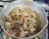 鶏きんぴら　軟骨入り作り方5写真