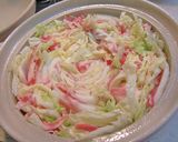 白菜と豚バラ肉で<牡丹鍋>風♪作り方5写真