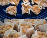 美食！金柑・生姜・エリンギの鶏しゅうまい作り方5写真