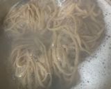 とろろそば（温）月見ネギかまぼこあげ玉作り方3写真
