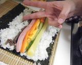 恵方巻きにいかが？キンパ♪作り方6写真