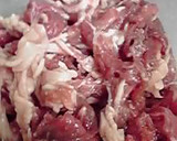 牛コマ肉と大根のオイスターソース炒め作り方1写真