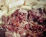 牛コマ肉と大根のオイスターソース炒め作り方4写真
