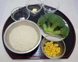 ブロッコリーの炊き込みご飯作り方1写真