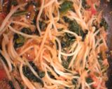 ほうれん草＋トマト＋もやし★★★作り方3写真