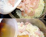 炊飯器を使わずに作るエビピラフ作り方14写真