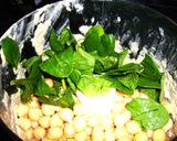 ほうれん草のフムス（ひよこ豆ディップ）作り方3写真