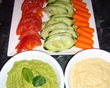 ほうれん草のフムス（ひよこ豆ディップ）作り方5写真