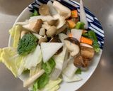 お一人様クリーミー酸辣炒飯味豆腐野菜炒め作り方10写真