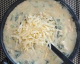 ケールと鶏むね肉のワンポットグラタン。作り方8写真