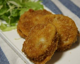 簡単！美味！基本のれんこんのはさみ揚げ作り方4写真