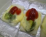 男の料理 とろけるチーズでおもちピザ作り方8写真
