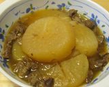 おふくろの味✿ちょっと甘辛の牛スジ大根作り方6写真