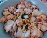 *鶏もも肉と大葉のにんにく照り焼き*作り方4写真