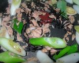 ♫豆腐とネギの塩昆布♡チャンプル♫作り方4写真