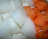 ♫手羽元と根菜の炒り煮♫作り方2写真