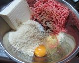 もやし＆豆腐の照り焼きハンバーグ作り方2写真