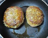 もやし＆豆腐の照り焼きハンバーグ作り方6写真