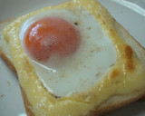 簡単☆朝食☆半熟マヨたまごトースト作り方4写真