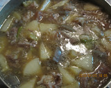 ♪とろとろ牛筋の煮込み♬作り方3写真