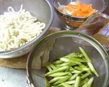 クリーミー♪うどんでグラタン風作り方1写真
