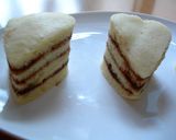 ♥バレンタイン♥バームクーヘン風ケーキ♥作り方11写真