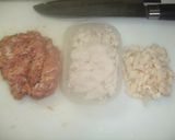 ＊鶏のつくね～れんこんｼｬｷｼｬｷ～＊作り方5写真