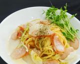失敗しないワンパン白菜ミルクスープパスタ作り方11写真