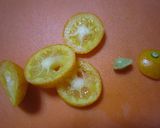 キンカンとリンゴのスパイスジャム作り方1写真