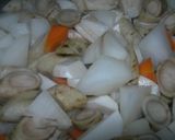 ♫手羽元と根菜の炒り煮♫作り方6写真