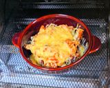 砂肝唐揚げピリ辛トマトソースチーズ焼き作り方14写真