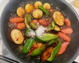 ズッキーニなど冷蔵庫にあるもの炒め作り方2写真