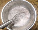 バレンタイン❤米粉ガトーショコラ蒸しパン作り方1写真