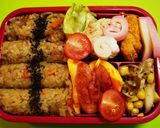 お弁当に❤まいたけとコーンバター❤作り方3写真