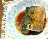 超簡単✿余り焼肉のタレで❀旨い✿サバ煮作り方5写真