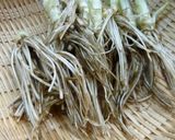 セリの根のきんぴら作り方1写真