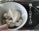 こっくり。【貝柱と鶏さんで中華粥】旨いよ作り方10写真