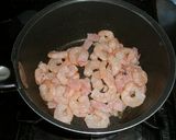 エビと白菜のトマトクリームでウマウマ作り方1写真