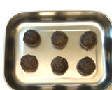 **もちっと平焼き黒胡麻あんぱん**作り方3写真