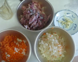 さばそぼろご飯　ひな祭りにちらし寿司風に作り方2写真