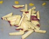 大学芋風　天ぷら　カリカリのお弁当レシピ作り方1写真