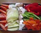 野菜ときのこと魚の蒸し煮作り方1写真